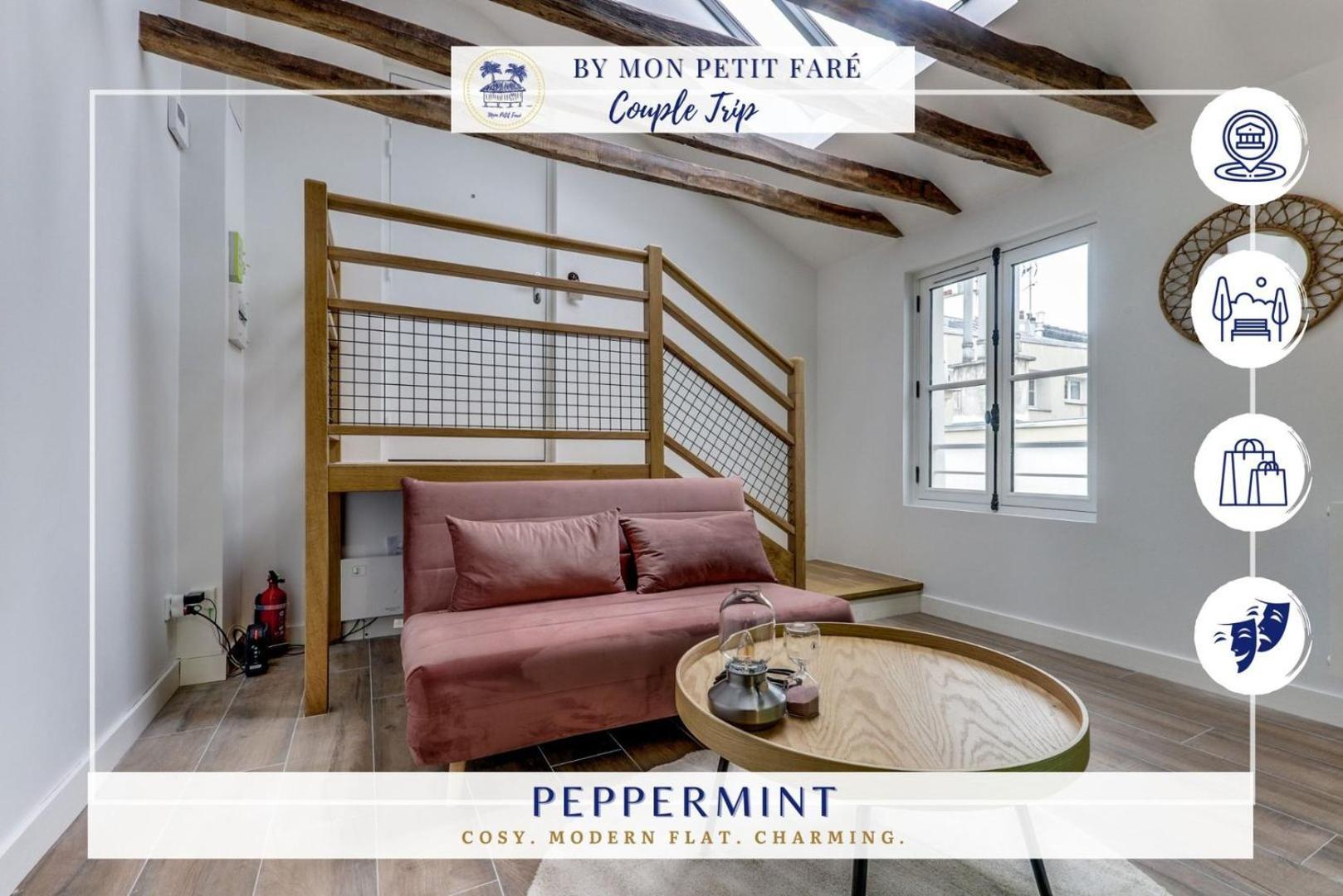 The "Peppermint" - Moderne & Elegant - Marais Lejlighed Paris Eksteriør billede
